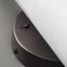 Настенный светильник ODEON LIGHT L-VISION MARBELLA ODL24 123 IP20 LED 540Лм 12W 3000K/4000K темная латунь/металл/алебастр 6675/12WL